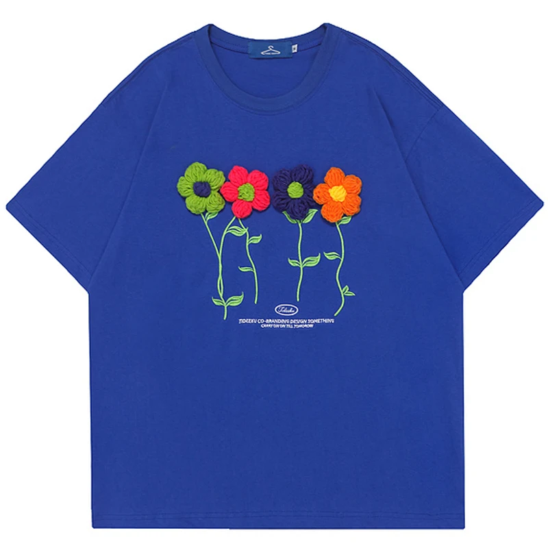 2022SS Mens Knitted Flowers Print Tee Shirt Unisex Short Sleeve 100%Cotton t shirts Oversize Tshirt O-neck Tops футболка мужская
2022SS Mens Knitted Flowers Print Tee Shirt Unisex Short Sleeve 100%Cotton t shirts Oversize Tshirt O-neck Tops футболка мужская