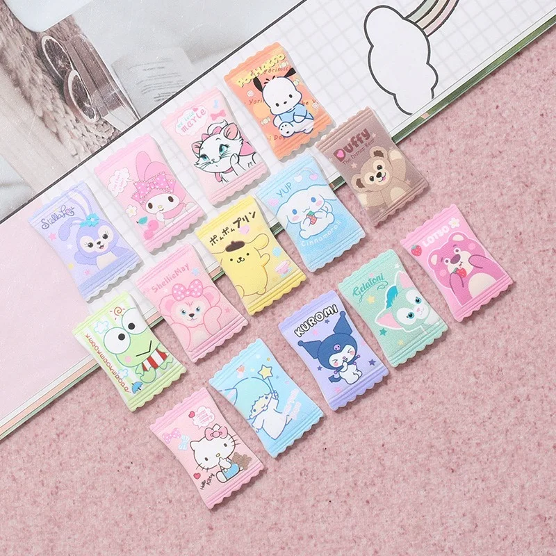 Kawaii Sanrioed Anime series Cinnamoroll Kuromi mymelody cute fashion hair accessories phone case earring Accessories material
Kawaii Sanrioed Anime series Cinnamoroll Kuromi mymelody cute fashion hair accessories phone case earring Accessories material