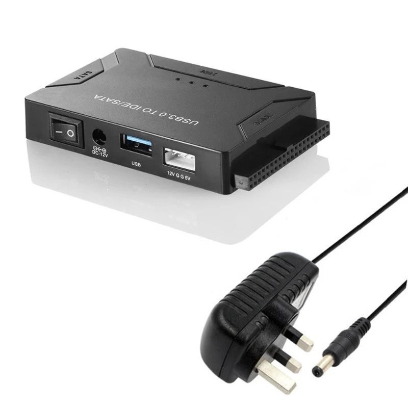 Universal SATA/IDE Hard Drive Adapter USB3.0 to SATA IDE Converter Adapter USB 3.0 Sata 3 Cable Multi-function EU/US/UK
Universal SATA/IDE Hard Drive Adapter USB3.0 to SATA IDE Converter Adapter USB 3.0 Sata 3 Cable Multi-function EU/US/UK