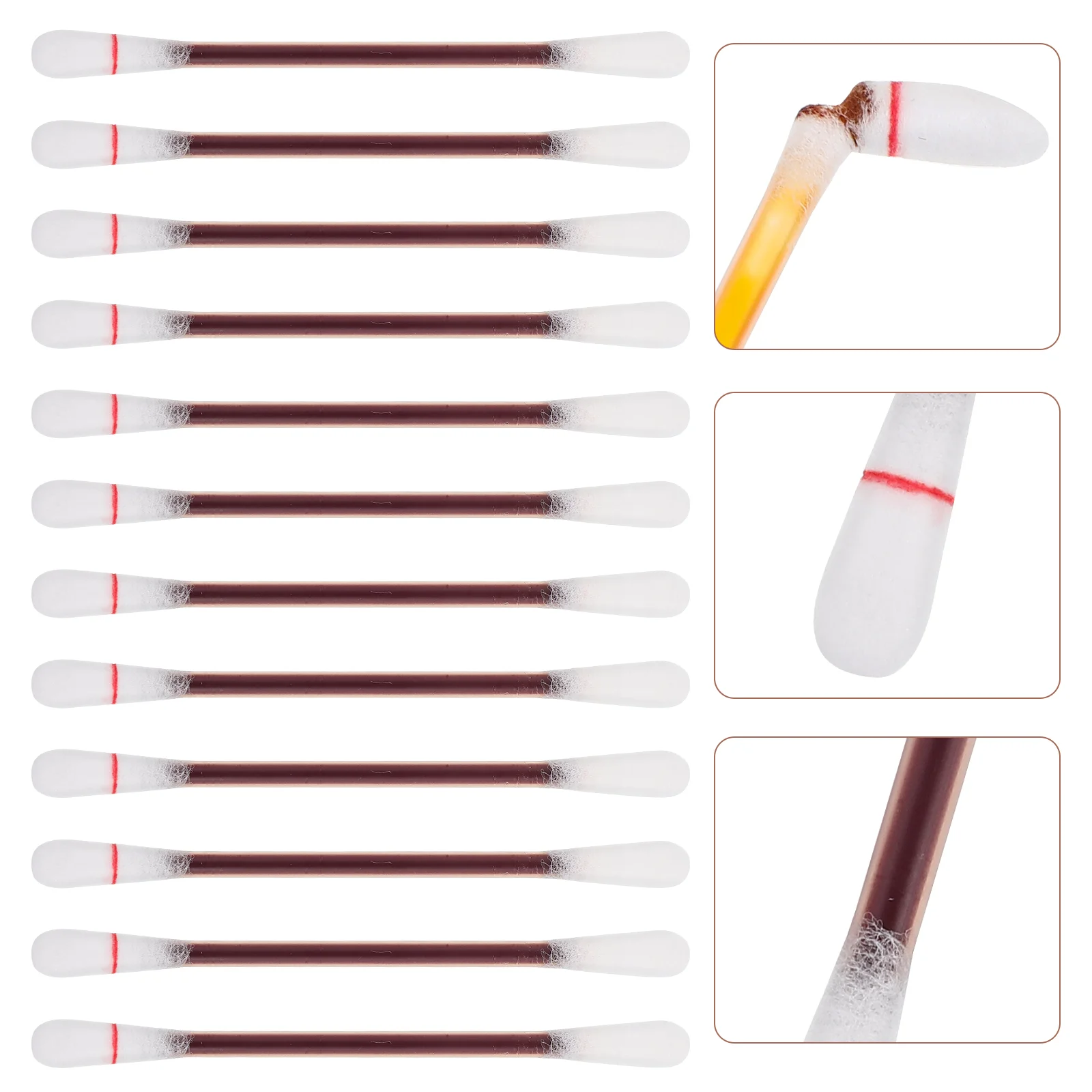 50 Pcs Iodophor Cotton Swab Iodine Swabs Individually Wrapped Dedicated Sticks Baby
50 Pcs Iodophor Cotton Swab Iodine Swabs Individually Wrapped Dedicated Sticks Baby