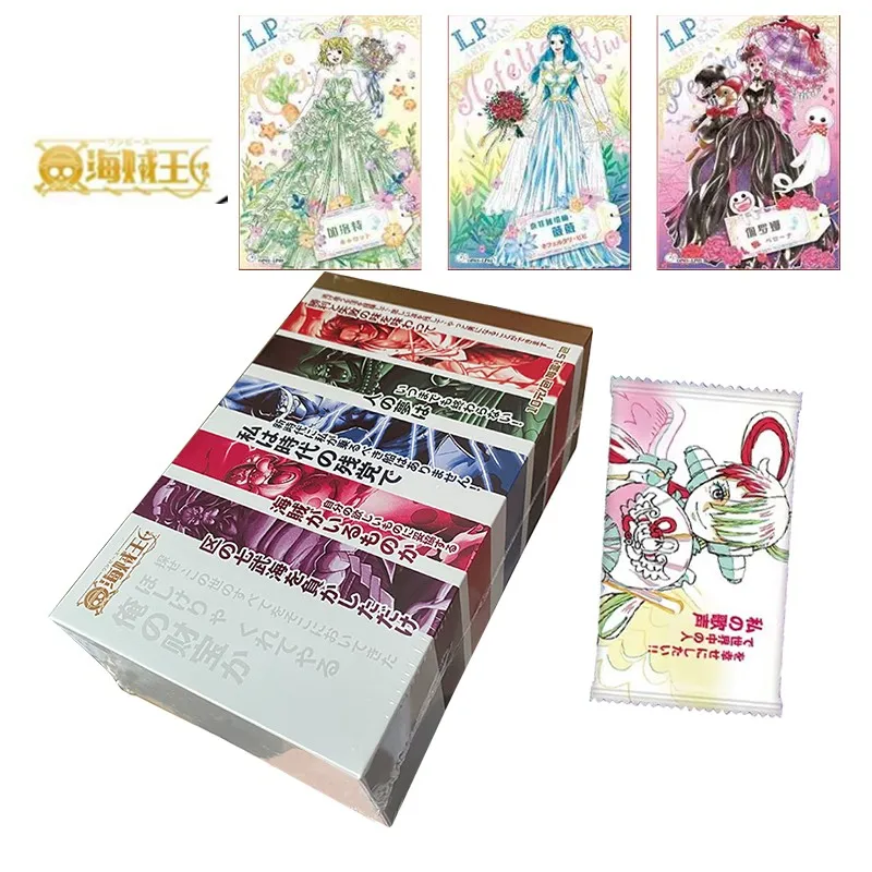 New Japanese Anime ONE PIECES Rare Cards Box Luffy Zoro Nami Chopper Bounty Collections Ccg Card Game Collectibles Child Toy
New Japanese Anime ONE PIECES Rare Cards Box Luffy Zoro Nami Chopper Bounty Collections Ccg Card Game Collectibles Child Toy