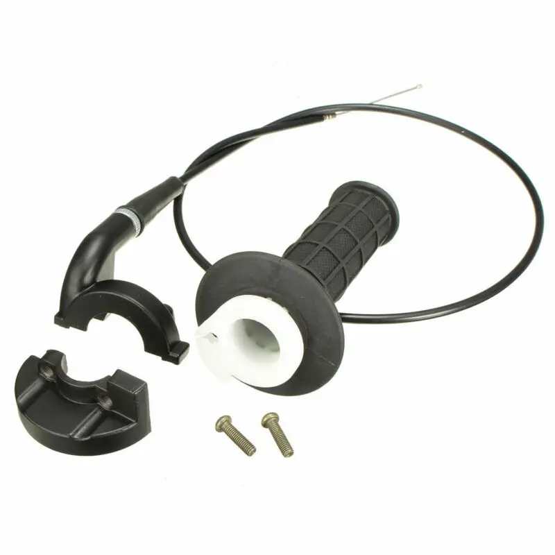 Motorcycle Black Grip Throttle Turn 22mm 7/8" 110-250cc With Throttle Cable Acceleration Hand Grip With Twist Cable Handle
Motorcycle Black Grip Throttle Turn 22mm 7/8" 110-250cc With Throttle Cable Acceleration Hand Grip With Twist Cable Handle