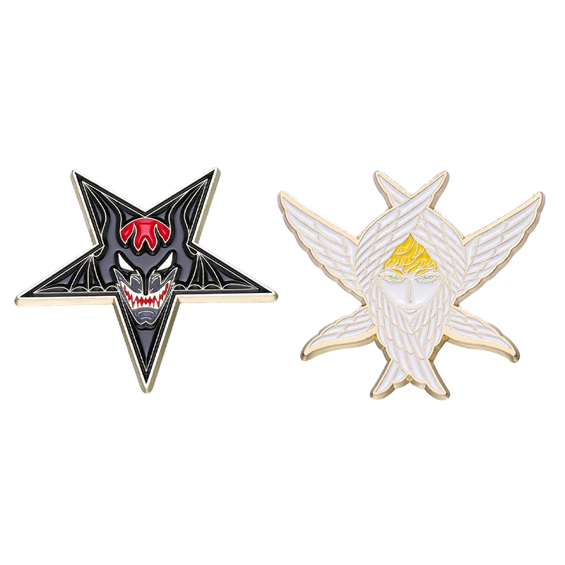 Punk Cartoon Enamel Pin Anime Black White Accessories Jewelry Custom Friend Gift Lapel Clothes Hat Sweater Decoration Wholesale
Punk Cartoon Enamel Pin Anime Black White Accessories Jewelry Custom Friend Gift Lapel Clothes Hat Sweater Decoration Wholesale