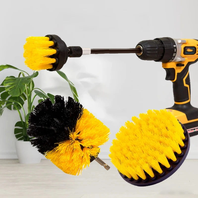 3Pcs/set Car Electric Scrubber Brush Drill Brush Kit Car Tires Round Cleaning Brushes Auto Washing Cleaning Tools Accessories
3Pcs/set Car Electric Scrubber Brush Drill Brush Kit Car Tires Round Cleaning Brushes Auto Washing Cleaning Tools Accessories