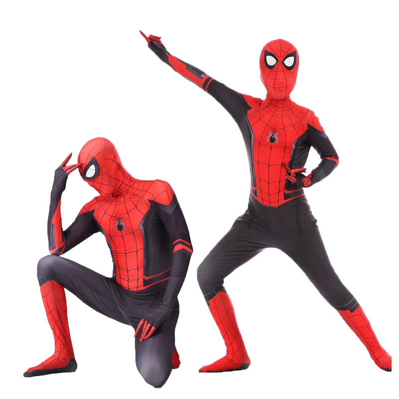Far From Home Spiderman Cosplay Costume 3D Print Spandex Zentai Bodysuit Halloween Superhero Suit For Adults/Kids
Far From Home Spiderman Cosplay Costume 3D Print Spandex Zentai Bodysuit Halloween Superhero Suit For Adults/Kids