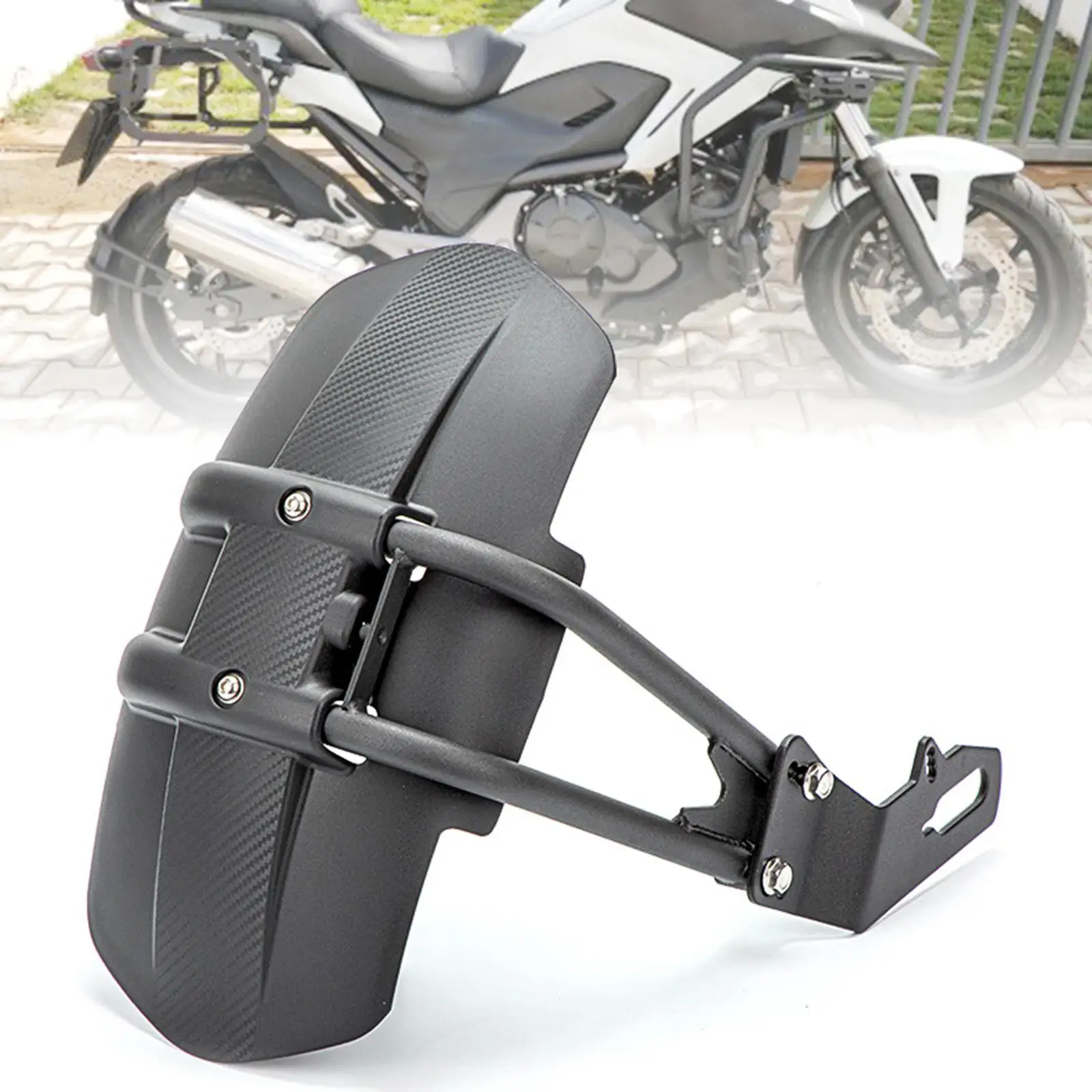 Universal Motorcycle Rear Mudguard Durable Mud Flap Decoration Modify Parts
Universal Motorcycle Rear Mudguard Durable Mud Flap Decoration Modify Parts