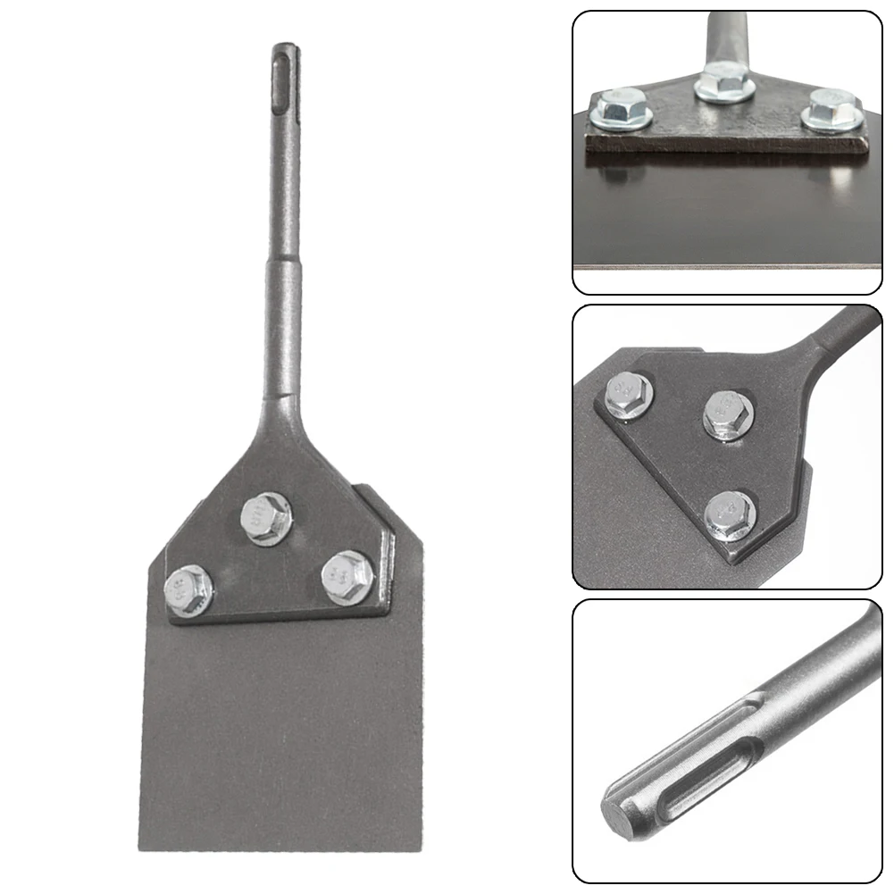SDS Plus Floor Scraper 100*250mm Alloy Steel 4 Inch Wide Blade Chisel Rotary Hammers Parts Laminate Linoleum Removal Hand Tools
SDS Plus Floor Scraper 100*250mm Alloy Steel 4 Inch Wide Blade Chisel Rotary Hammers Parts Laminate Linoleum Removal Hand Tools