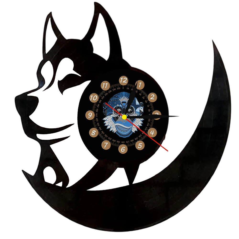 Cute Dog Vinyl Record Wall Clock Pet Owners Home Decor Germany Police Dog Breed Laser Cut Music Album Handicraft Clock
Cute Dog Vinyl Record Wall Clock Pet Owners Home Decor Germany Police Dog Breed Laser Cut Music Album Handicraft Clock