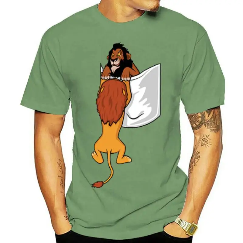 Summer Men's T-shirt Pocket Tshirt Scar Betrays Mufasa Long Live The King Childhood Trauma Cool Tees Tops Harajuku Streetwear
Summer Men's T-shirt Pocket Tshirt Scar Betrays Mufasa Long Live The King Childhood Trauma Cool Tees Tops Harajuku Streetwear
