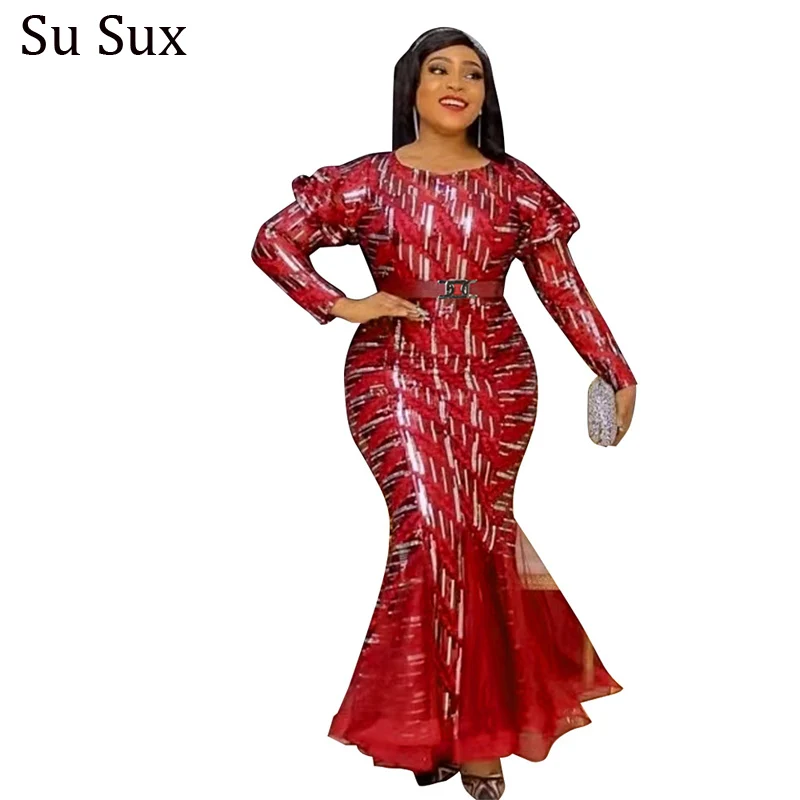 Evening Party Maxi Dress African Dresses For Women 2023 Wedding Prom Elegant Sequins O Neck Long Sleeve Mermaid Robe Clothing
Evening Party Maxi Dress African Dresses For Women 2023 Wedding Prom Elegant Sequins O Neck Long Sleeve Mermaid Robe Clothing