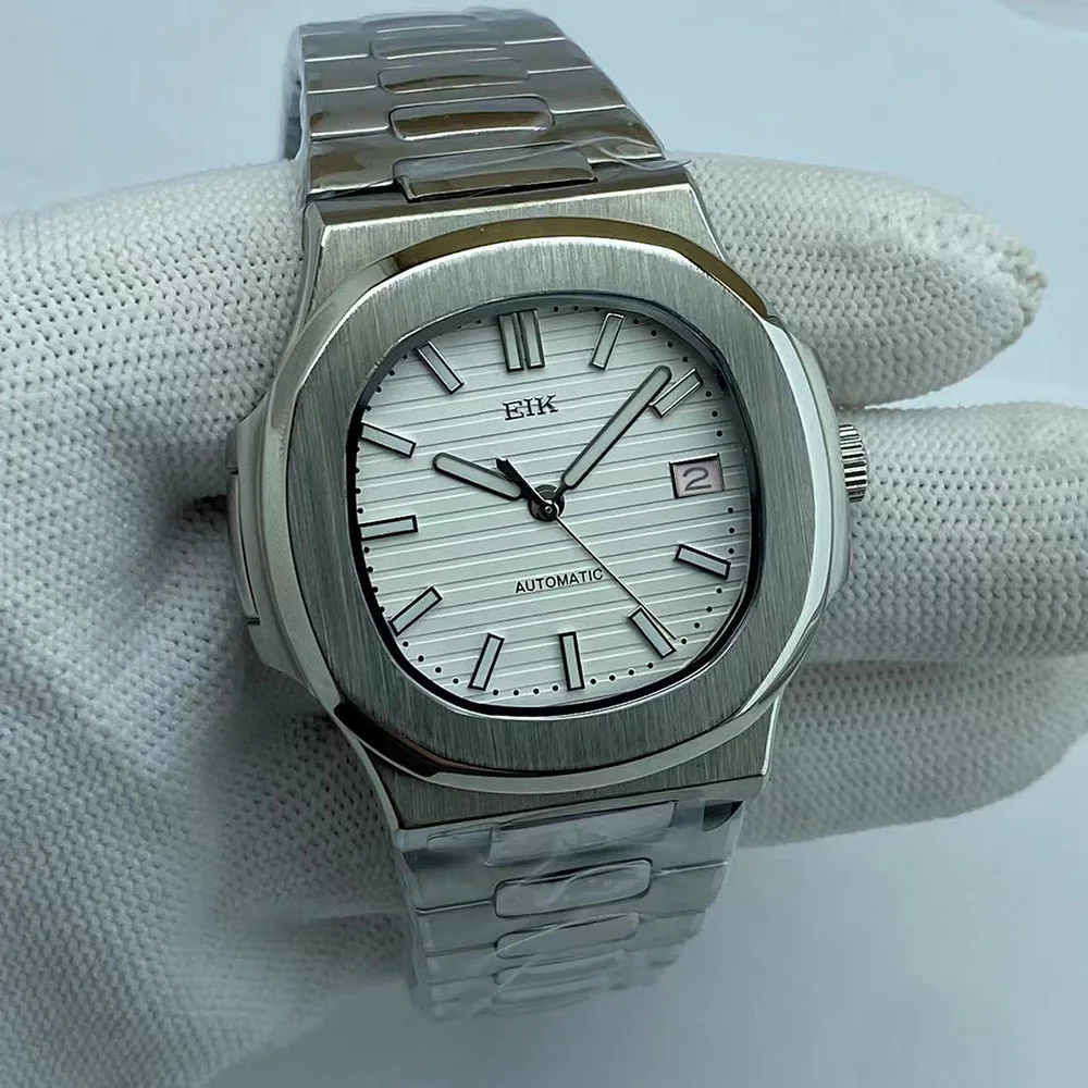 Nautilus 40mm Case Luminous Men nh35 NH36 Mechanical Fully Automatic Wristwatch
Nautilus 40mm Case Luminous Men nh35 NH36 Mechanical Fully Automatic Wristwatch