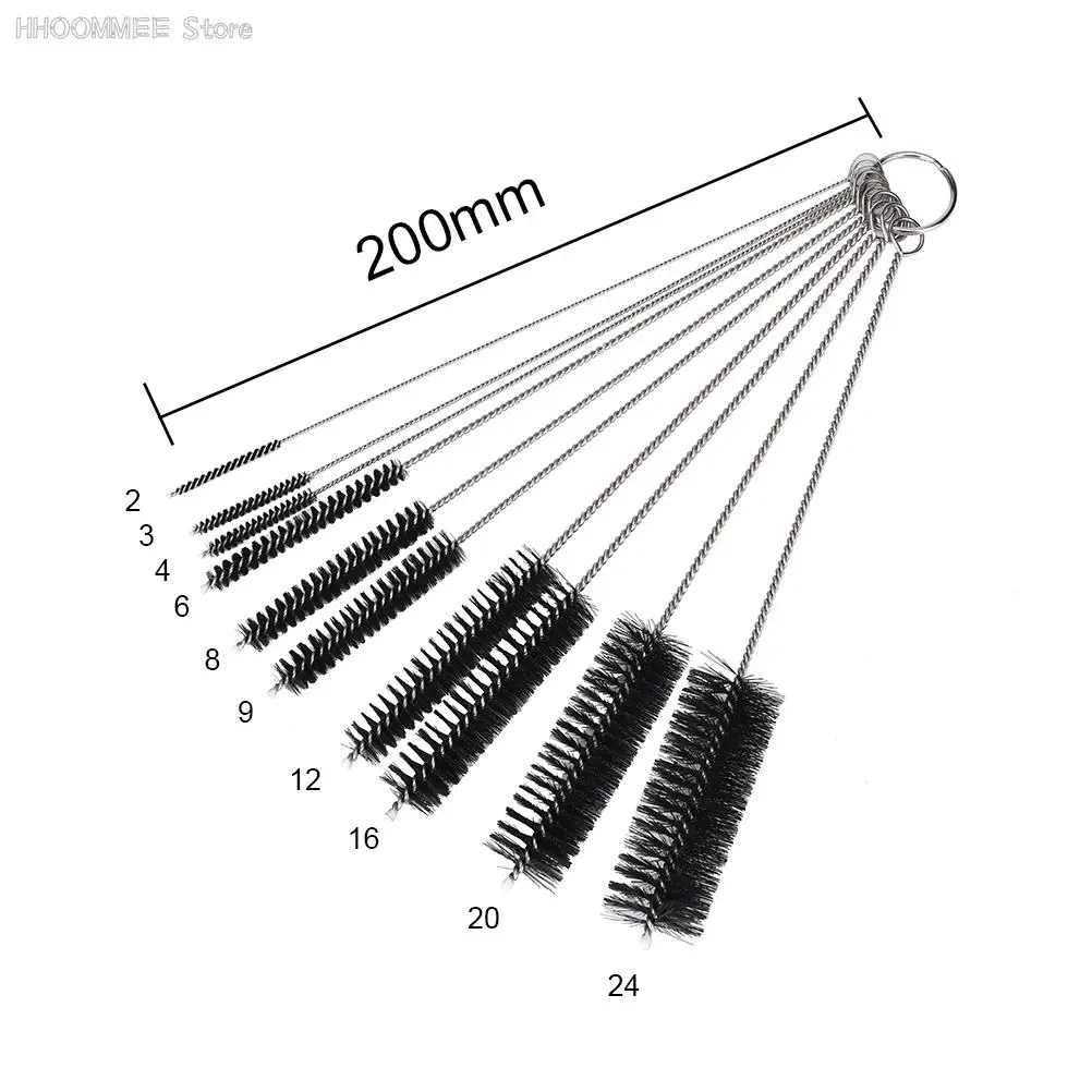 10Pcs/set Stainless Steel Test Tube Cleaning Brushes Laboratory Supplies Baby Bottle Teapot Nozzle Clean Tool
10Pcs/set Stainless Steel Test Tube Cleaning Brushes Laboratory Supplies Baby Bottle Teapot Nozzle Clean Tool