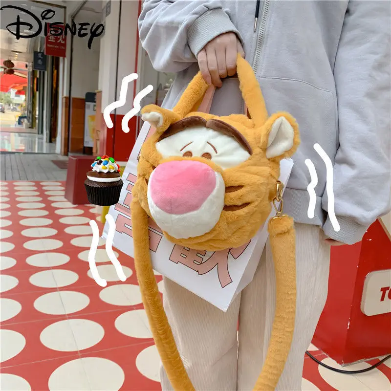 Disney Tigger 2022 New Girls Plush Doll Cute Large Capacity Messenger Bag Travel Lightweight Outdoor Leisure Handbag
Disney Tigger 2022 New Girls Plush Doll Cute Large Capacity Messenger Bag Travel Lightweight Outdoor Leisure Handbag