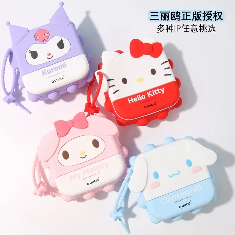 Sanrio Kuromi Cinnamoroll Hello Kitty Melody Cute Silicone Stress Ball Squeezing Toy Pressure Reduction Toys Handbag Pendant
Sanrio Kuromi Cinnamoroll Hello Kitty Melody Cute Silicone Stress Ball Squeezing Toy Pressure Reduction Toys Handbag Pendant