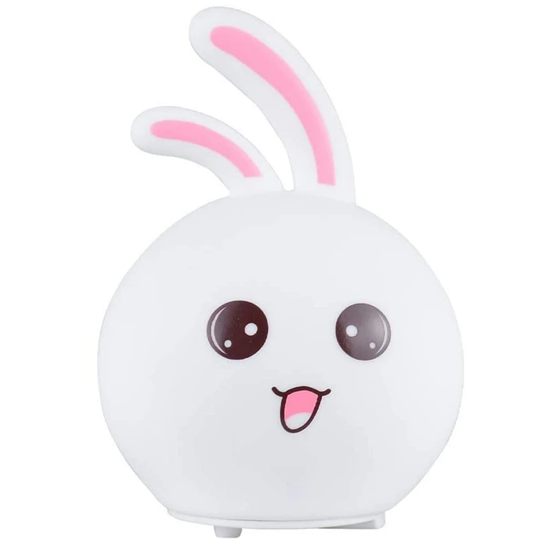 HOT SALE Kids Night Light,Portable Contact Control Soft Silicone Bunny Led Lamp With USB Rechargeable For Baby Bedroom Decor
HOT SALE Kids Night Light,Portable Contact Control Soft Silicone Bunny Led Lamp With USB Rechargeable For Baby Bedroom Decor