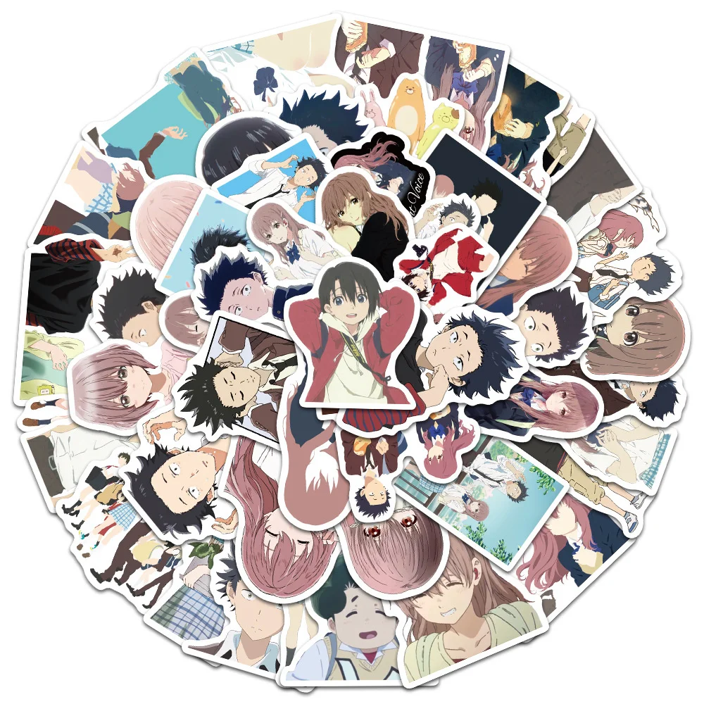 10/30/50PCS Anime A Silent Voice Exquisite Decal Sticker Laptop Suitcase Guitar Kids Toys DIY Waterproof Sticker Wholesale
10/30/50PCS Anime A Silent Voice Exquisite Decal Sticker Laptop Suitcase Guitar Kids Toys DIY Waterproof Sticker Wholesale
