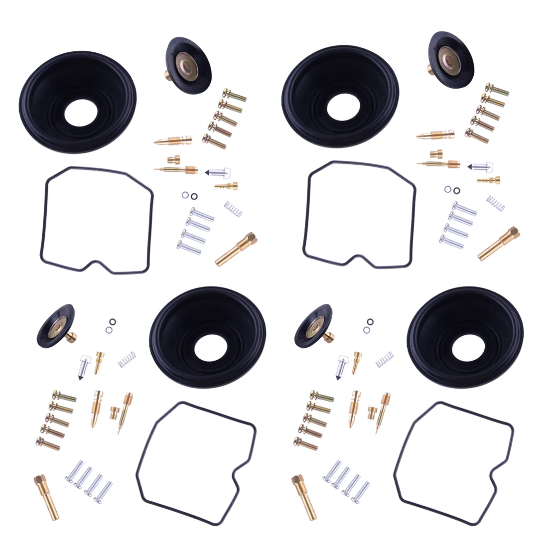 4 Sets Carburetor Repair Kit Diaphragm Air Cut Valve Parts Fit For Kawasaki KLR650 KLR 650 1987-2013 2014 2015 2016 2017 2018
4 Sets Carburetor Repair Kit Diaphragm Air Cut Valve Parts Fit For Kawasaki KLR650 KLR 650 1987-2013 2014 2015 2016 2017 2018