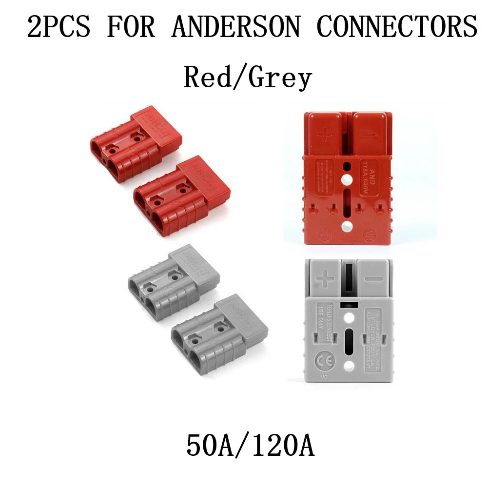 1 Pair For Anderson Plugs Forklift Battery 50/120A 600V PLUG Connector Cable Battery Power Without Terminals Mating Plug
1 Pair For Anderson Plugs Forklift Battery 50/120A 600V PLUG Connector Cable Battery Power Without Terminals Mating Plug