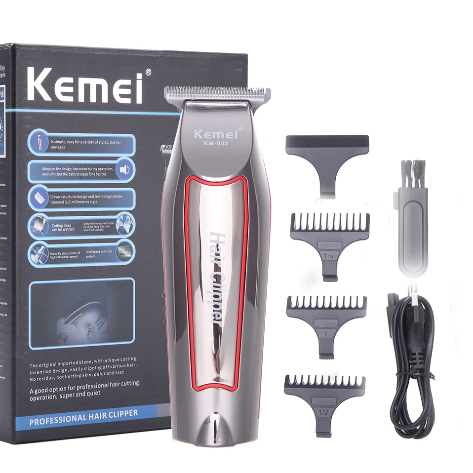 Electric Rechargeable Hair Shaver Beard Sideburns Trimming Machine For Men Professional Barber Hair 4 Combs For All Hairstyle
Electric Rechargeable Hair Shaver Beard Sideburns Trimming Machine For Men Professional Barber Hair 4 Combs For All Hairstyle