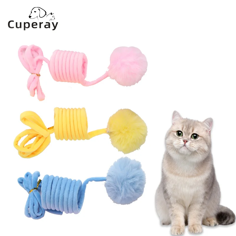 Cat Scratching Spring Toy Hanging Spring Ball Cats Wear Resistant Scratching Plush Ball Toy for Kitten Play Interactive Supplies
Cat Scratching Spring Toy Hanging Spring Ball Cats Wear Resistant Scratching Plush Ball Toy for Kitten Play Interactive Supplies