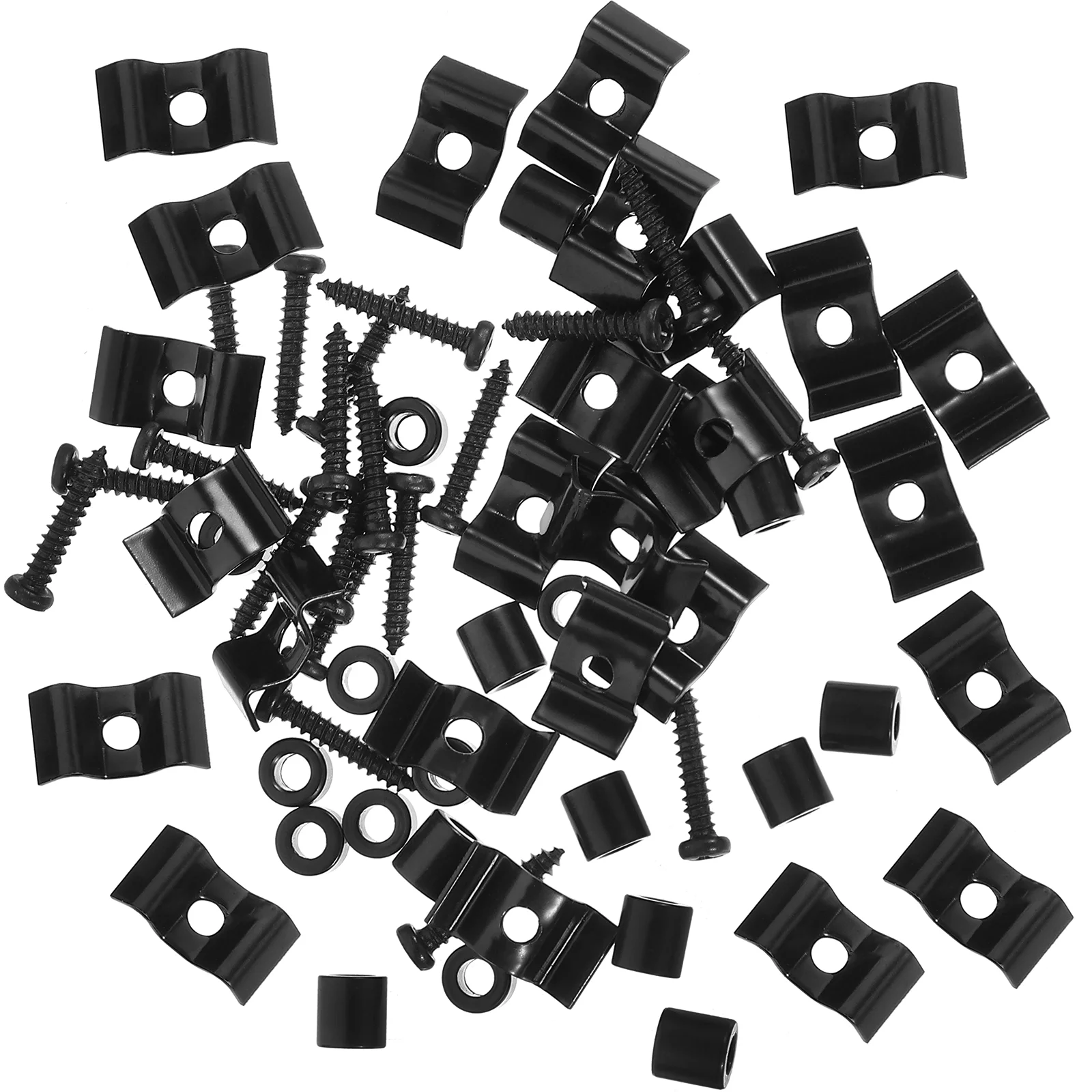 10 Set of Electric Guitar String Trees String Retainers Electric Guitar Parts Replacement with Mounting Screws
10 Set of Electric Guitar String Trees String Retainers Electric Guitar Parts Replacement with Mounting Screws