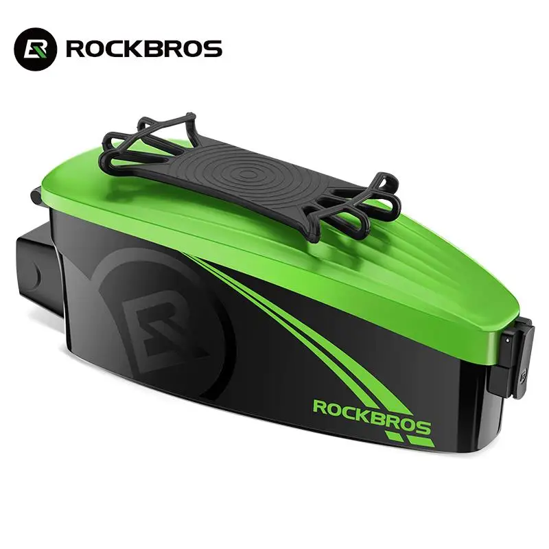 Водонепроницаемая велосипедная сумка Rockbros, официальная сумка для телефона 4-6,5 дюйма, специальный жесткий чехол из поликарбоната с бесплатным дождевиком, велосипедные аксессуары 
Водонепроницаемая велосипедная сумка Rockbros, официальная сумка для телефона 4-6,5 дюйма, специальный жесткий чехол из поликарбоната с бесплатным дождевиком, велосипедные аксессуары