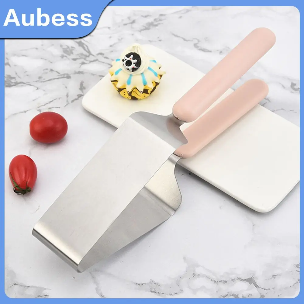 

Stainless Steel Cake Transfer Clip Adjustable Thickened Cake Transfer Triangular Pick Up Food Cake Decorating Tools Commercial