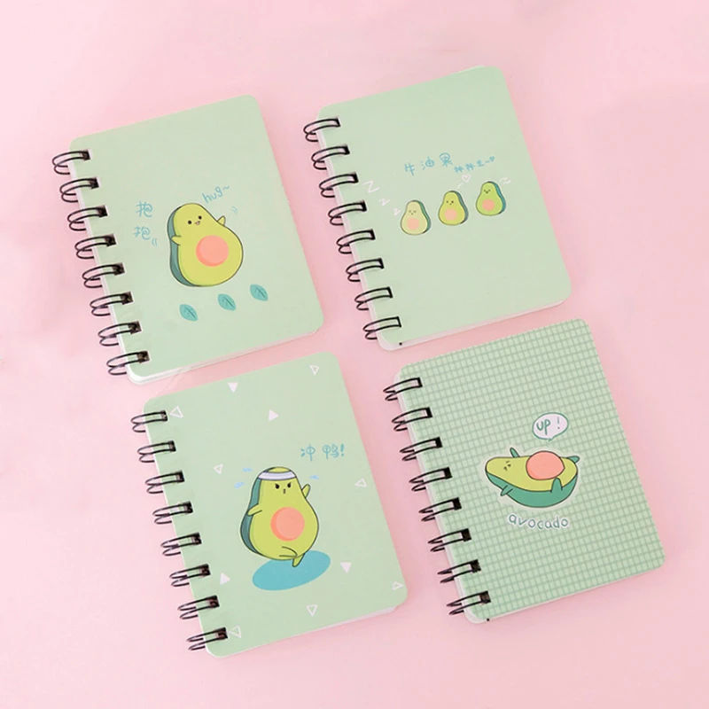 80 Sheets Coil Notebook Avocado Notepad A7 Portable Exercise Books for Diary Drawing Painting Office School Stationery Supplies
80 Sheets Coil Notebook Avocado Notepad A7 Portable Exercise Books for Diary Drawing Painting Office School Stationery Supplies