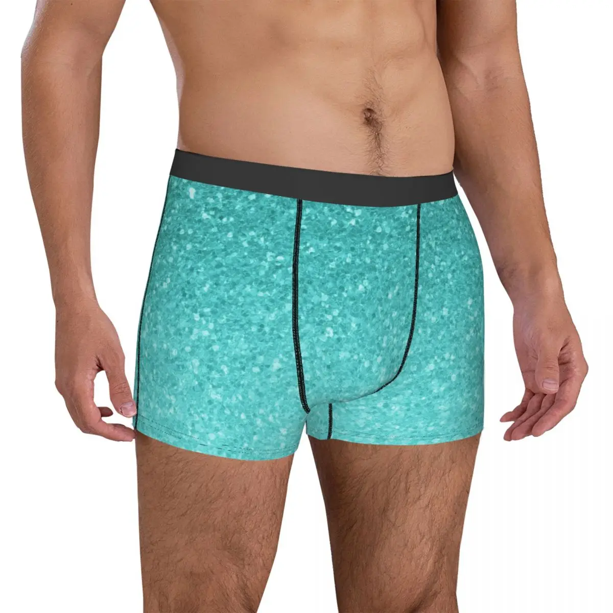 Light Blue Metallic Underwear Aqua Glitter Sparkle Print Soft Underpants Custom Boxer Brief 3D Pouch Males Plus Size Trunk
Light Blue Metallic Underwear Aqua Glitter Sparkle Print Soft Underpants Custom Boxer Brief 3D Pouch Males Plus Size Trunk