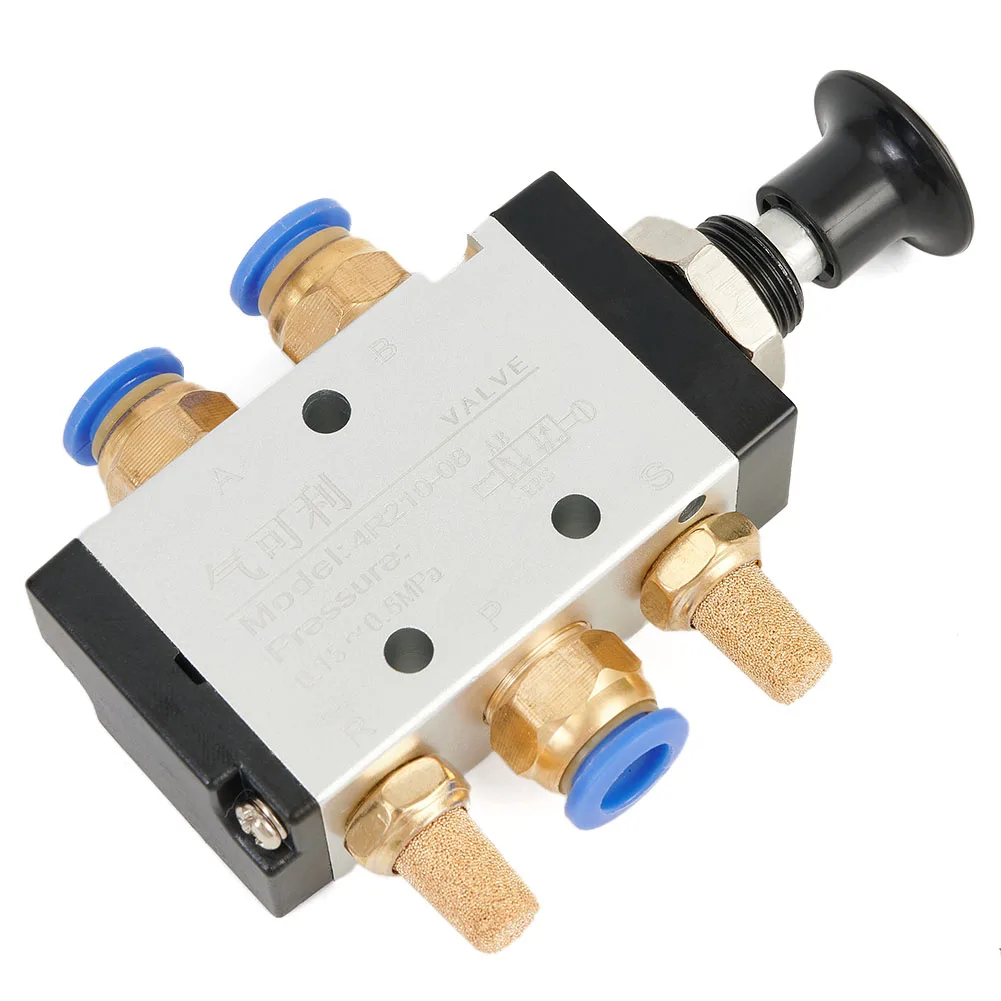 66.5 x 35 x 22mm Pneumatic valve Metal/plastic 0-150 PSI 2 digits/5 digits 4R210-08 5 Ways Connector Pneumatic
66.5 x 35 x 22mm Pneumatic valve Metal/plastic 0-150 PSI 2 digits/5 digits 4R210-08 5 Ways Connector Pneumatic