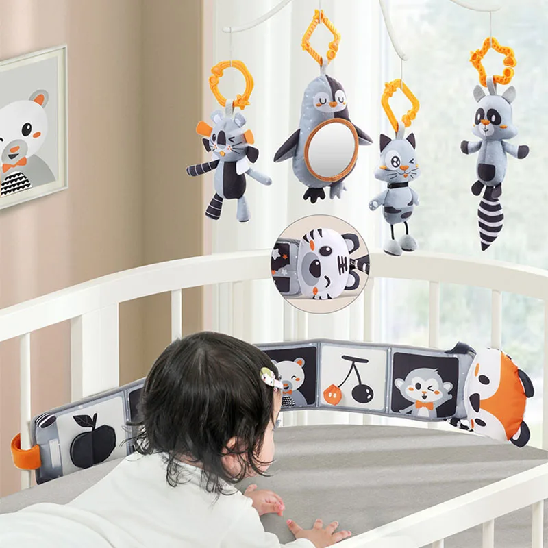 Newborns Cloth Book Double-sided Around Crib Baby Book Early Learning Toys Double-sided Can Play Animal Pendant
Newborns Cloth Book Double-sided Around Crib Baby Book Early Learning Toys Double-sided Can Play Animal Pendant