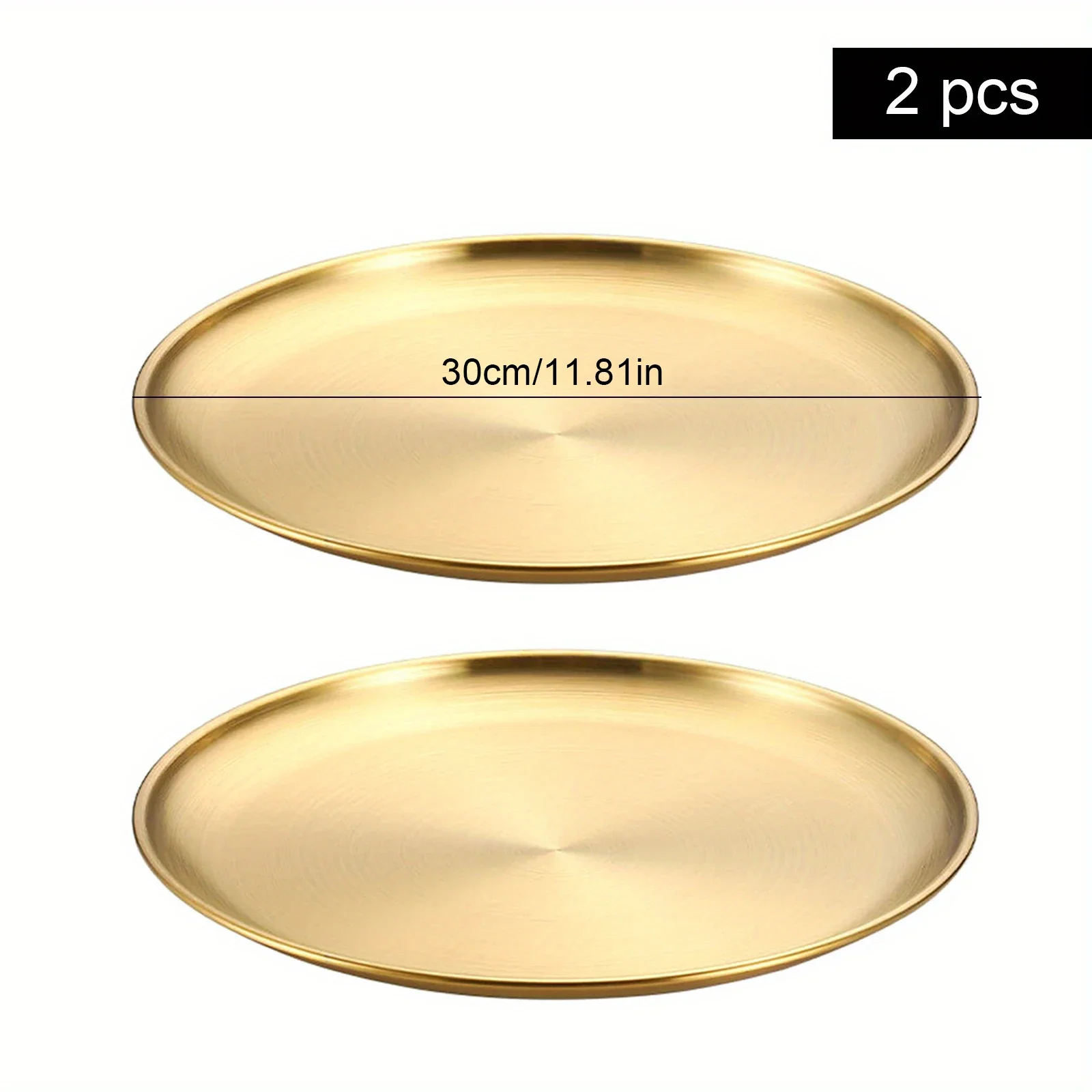 Металлические диски из нержавеющей стали, 2 шт. 
Металлические диски из нержавеющей стали, 2 шт.