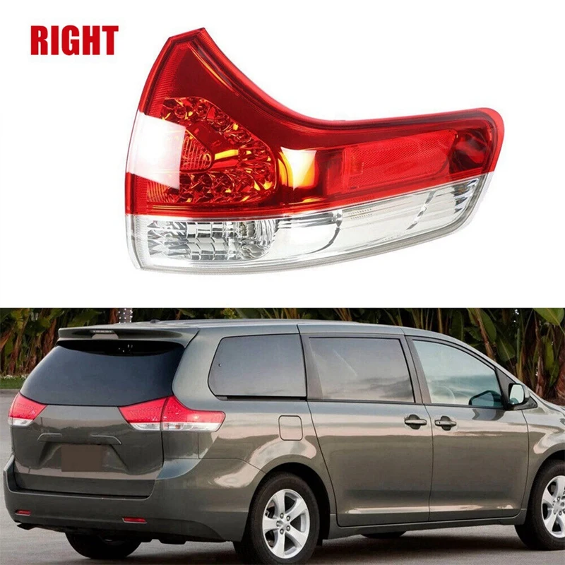 Car Tail Light Rear Brake Reverse Stop Lamp Car Accessories For Toyota Sienna 2011-2014
Car Tail Light Rear Brake Reverse Stop Lamp Car Accessories For Toyota Sienna 2011-2014