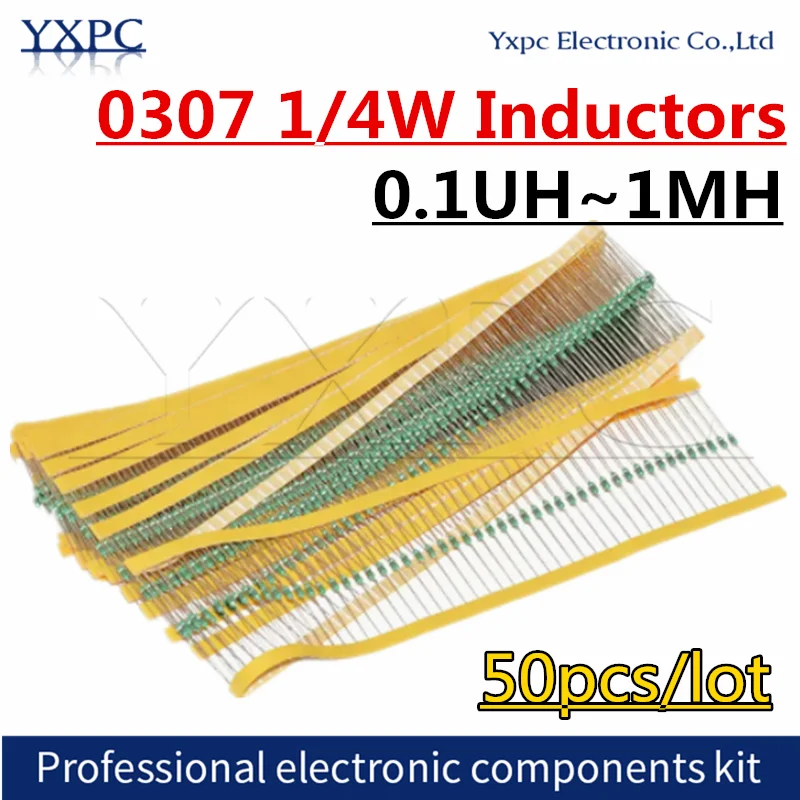 50pcs 0307 1/4W 0.25W 0.1 0.47 0.82 1 1.5 2.2 3.3 4.7 68UH 680K 680UH 681K 68 680 UH 82UH Color Code Ring Inductors Inductance 
50pcs 0307 1/4W 0.25W 0.1 0.47 0.82 1 1.5 2.2 3.3 4.7 68UH 680K 680UH 681K 68 680 UH 82UH Color Code Ring Inductors Inductance