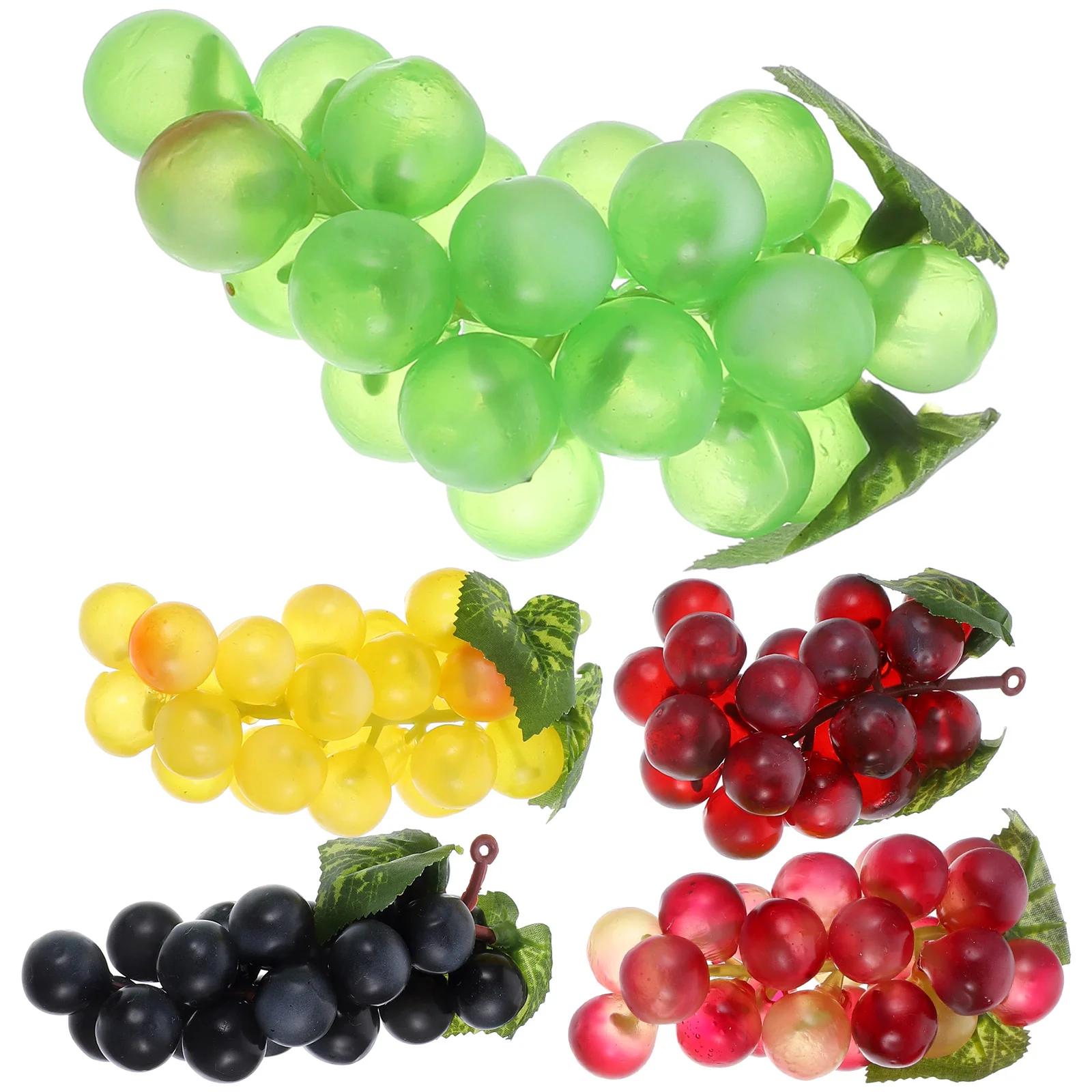 5 Pcs Fake Grape Artificial Grapes Fruit Fruits Decors Lifelike Cluster Pendant Plastic
5 Pcs Fake Grape Artificial Grapes Fruit Fruits Decors Lifelike Cluster Pendant Plastic