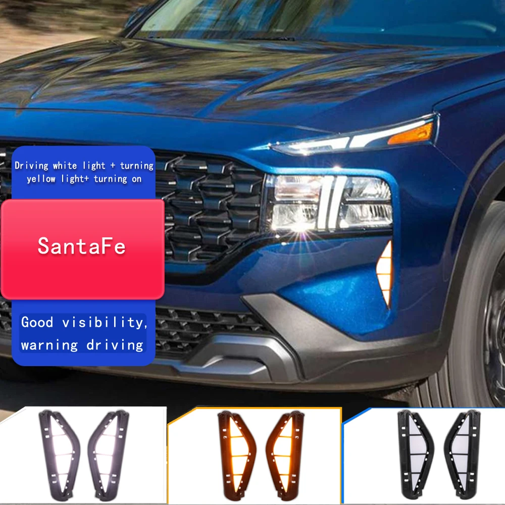 Дневные ходовые огни светодиодные, 2 шт., для Hyundai Santa Fe 2021, 2022, 12 В
Дневные ходовые огни светодиодные, 2 шт., для Hyundai Santa Fe 2021, 2022, 12 В