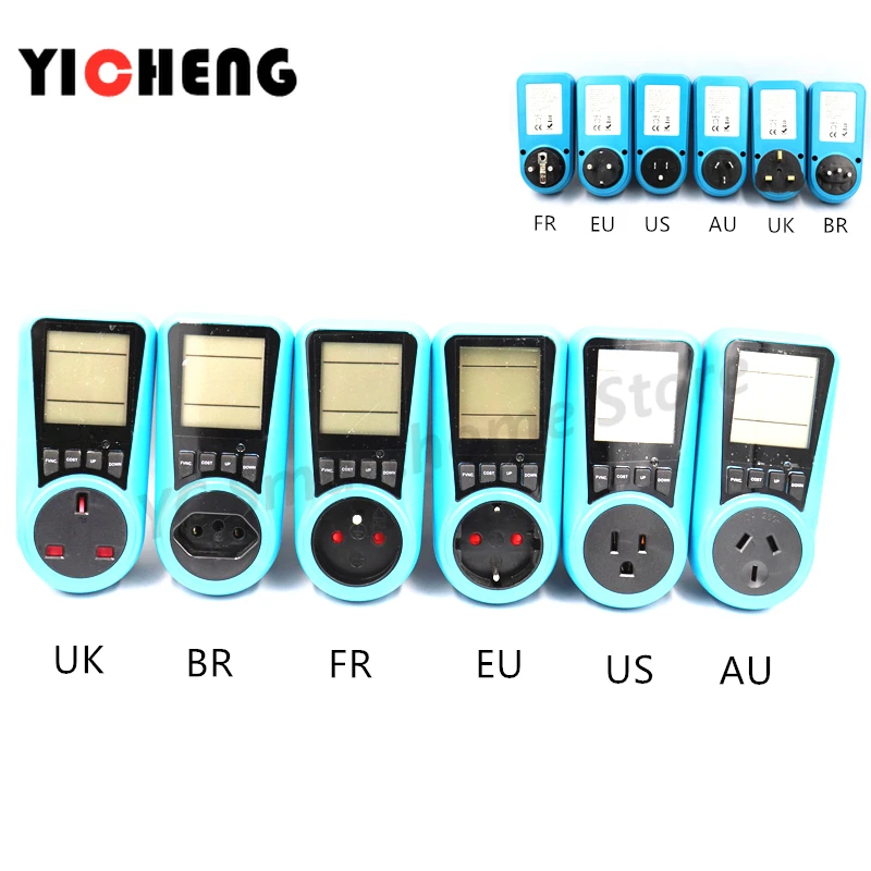 Analyzer Socket Power Electricity Meter Type Kwh Electricity Watt Mete Meter Power Voltage Monitoring Metering
Analyzer Socket Power Electricity Meter Type Kwh Electricity Watt Mete Meter Power Voltage Monitoring Metering
