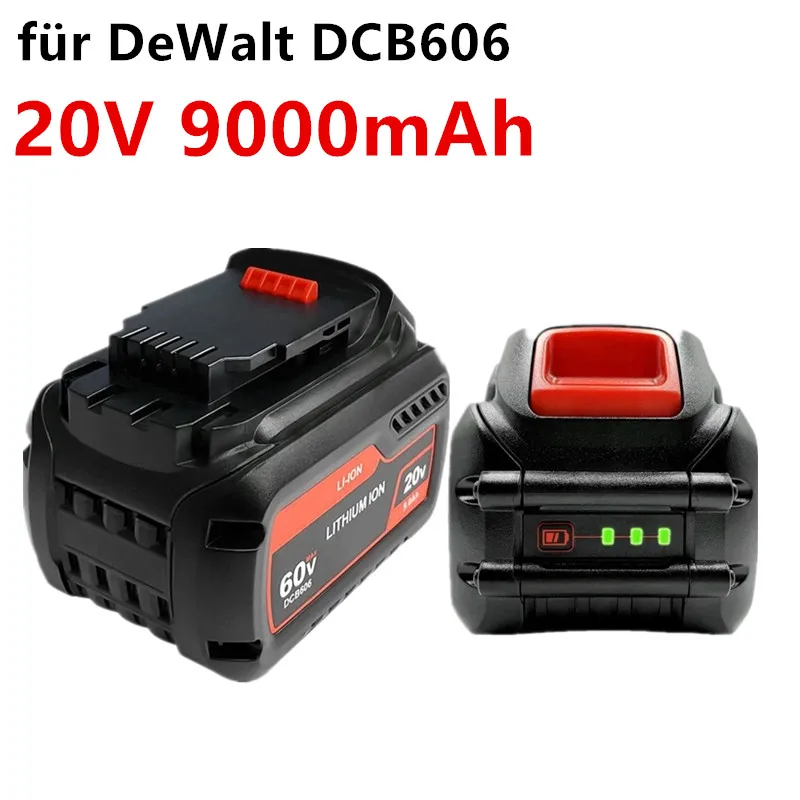 Электроинструмент 20 в 60 в 6,0 Ач 9,0 Ач DCB606 er400 Li-Ion Akku для DeWalt MAX XR 20 в/60 в 9000 мАч литиевый аккумулятор
Электроинструмент 20 в 60 в 6,0 Ач 9,0 Ач DCB606 er400 Li-Ion Akku для DeWalt MAX XR 20 в/60 в 9000 мАч литиевый аккумулятор