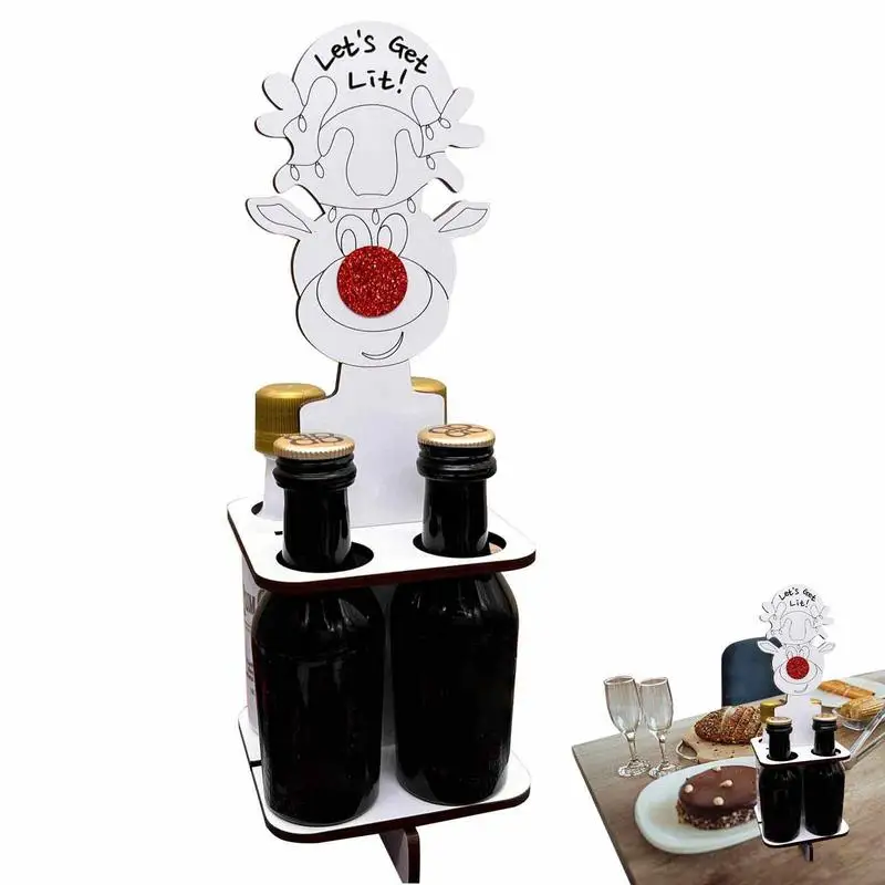 Christmas Mini Wine Bottle Holder Mini Elk Wine Racks For Christmas Christmas Bottle Wine Holder Table Decoration For Parties
Christmas Mini Wine Bottle Holder Mini Elk Wine Racks For Christmas Christmas Bottle Wine Holder Table Decoration For Parties