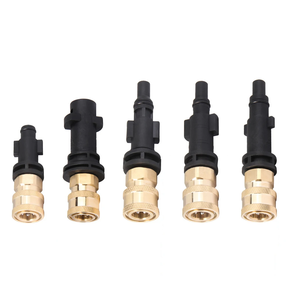 Pressure Washer Male Adapter G1/4" Quick Release Connector Nozzle for Karcher LAVOR Black Decker Bosch Parkside Cleaning Machine
Pressure Washer Male Adapter G1/4" Quick Release Connector Nozzle for Karcher LAVOR Black Decker Bosch Parkside Cleaning Machine