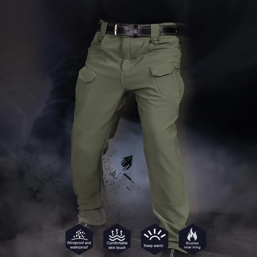 Popular Autumn Winter Men Cargo Pants Plush Waterproof Relaxed Fit Thick Training Pants for Outdoor Hiking Camping Fishing
Popular Autumn Winter Men Cargo Pants Plush Waterproof Relaxed Fit Thick Training Pants for Outdoor Hiking Camping Fishing