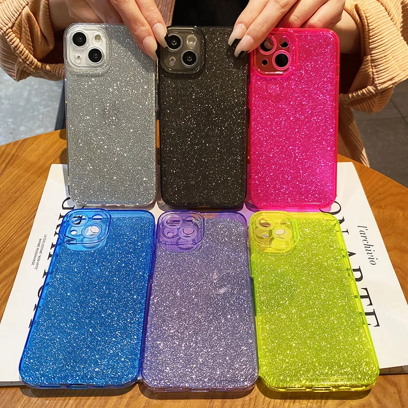 Luxury Glitter Transparent Phone Case For iPhone iPhone 13 Pro Max 11 12 Mini X XS XR 8 7 Plus SE 2020 Soft Cover Coque
Luxury Glitter Transparent Phone Case For iPhone iPhone 13 Pro Max 11 12 Mini X XS XR 8 7 Plus SE 2020 Soft Cover Coque