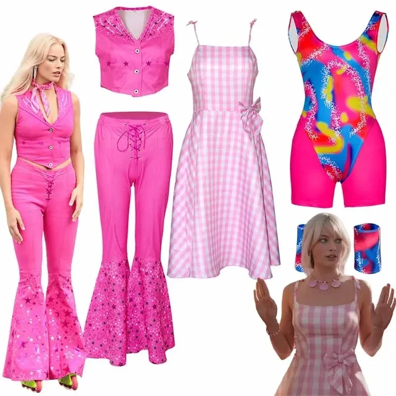2023 Movie Margot Robbie's Barbi Cosplay Costume Ken Cosplay Costume Uniform Suit Halloween Costume Women Girl
2023 Movie Margot Robbie's Barbi Cosplay Costume Ken Cosplay Costume Uniform Suit Halloween Costume Women Girl