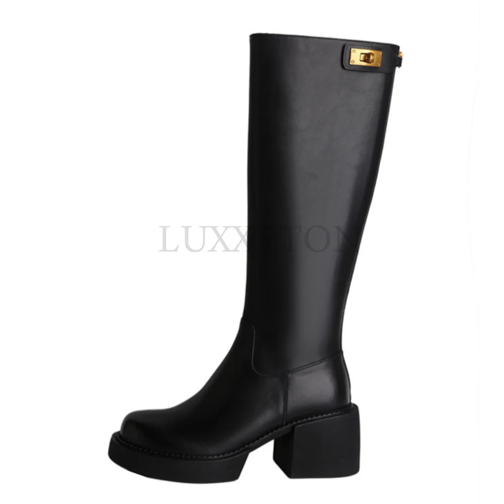 Thigh High Boots Women Fashion Shoes Elegant Medium Heel Round Toe Long Botas Ladies Shoes Designer Knee High Boots Footwear
Thigh High Boots Women Fashion Shoes Elegant Medium Heel Round Toe Long Botas Ladies Shoes Designer Knee High Boots Footwear