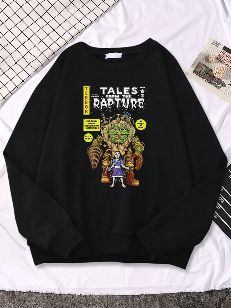 Tales From The Rapture Mech Monster Print Women Hoodie Harajuku Fashion Clothes O-Neck Casual Sweatshirt Soft Female Pullover
Tales From The Rapture Mech Monster Print Women Hoodie Harajuku Fashion Clothes O-Neck Casual Sweatshirt Soft Female Pullover