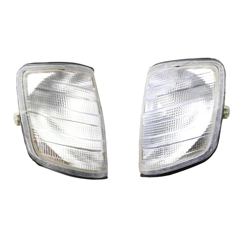 Car L+R White Corner Lights Turn Signal Lights For Mercedes W124 E-Class Sedan 1985-95 1248260043 1248260143
Car L+R White Corner Lights Turn Signal Lights For Mercedes W124 E-Class Sedan 1985-95 1248260043 1248260143