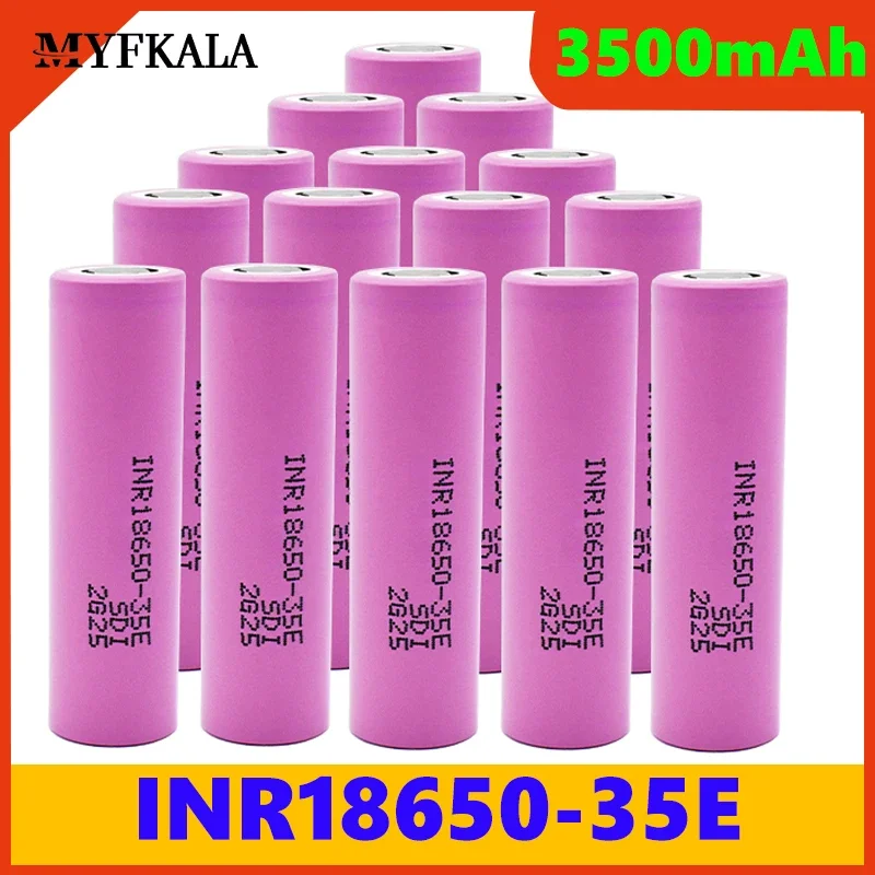 2023 New 18650 Original High Power 18650 3500mah 25A Discharge Inr18650 35e 18650 Battery Lithium Ion 3.7V Rechargeable Battery
2023 New 18650 Original High Power 18650 3500mah 25A Discharge Inr18650 35e 18650 Battery Lithium Ion 3.7V Rechargeable Battery