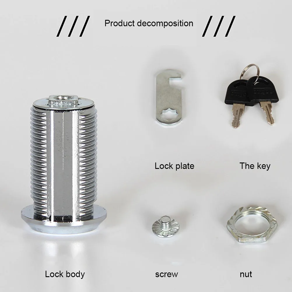 Mailbox Lock Cam Lock For Desk Drawers For Glass Doors For Storage Cabinets For Wooden Doors With 2 Cam Lock Keys
Mailbox Lock Cam Lock For Desk Drawers For Glass Doors For Storage Cabinets For Wooden Doors With 2 Cam Lock Keys