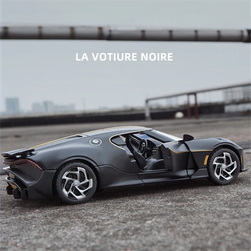 

1:24 Bugatti Lavoiturenoire Alloy Sports Car Model Diecast Metal Toy Vehicles Car Model High Simulation Collection Children Gift