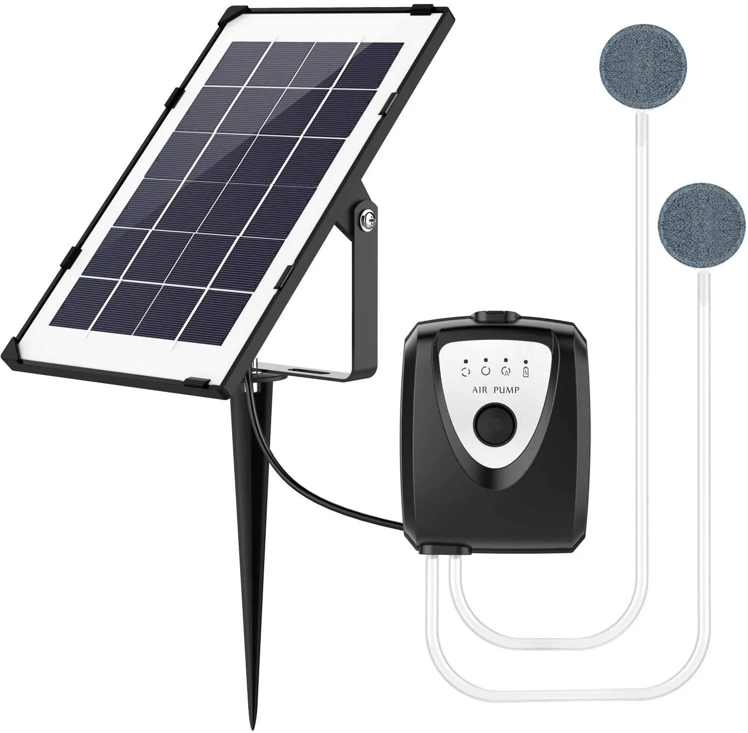 Factory price GR-301 Solar Energy Oxygen Pump for Fishing Aquarium, outdoor fishing, fish tank, pool, pond 
Factory price GR-301 Solar Energy Oxygen Pump for Fishing Aquarium, outdoor fishing, fish tank, pool, pond